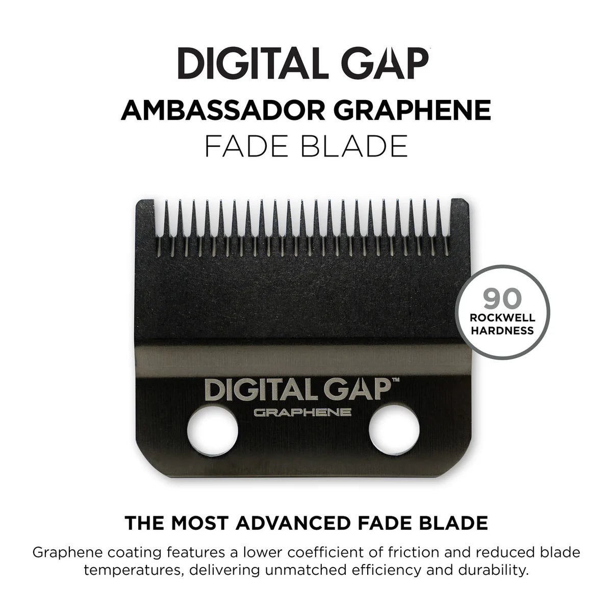 Cocco Digital Gap™ Ambassador Graphene Taper Clipper Blade – Profi Ersatzklinge