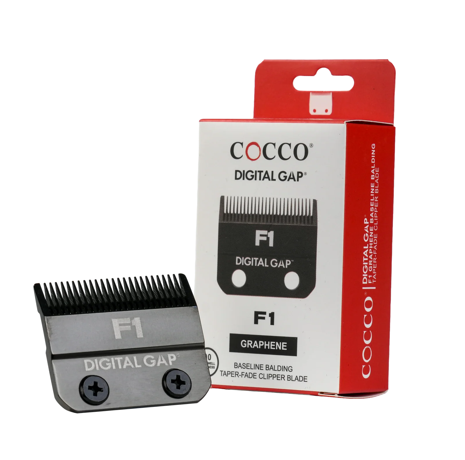 Digital Gap™ Graphene F1 Clipper Blade – Profi Fade Klinge
