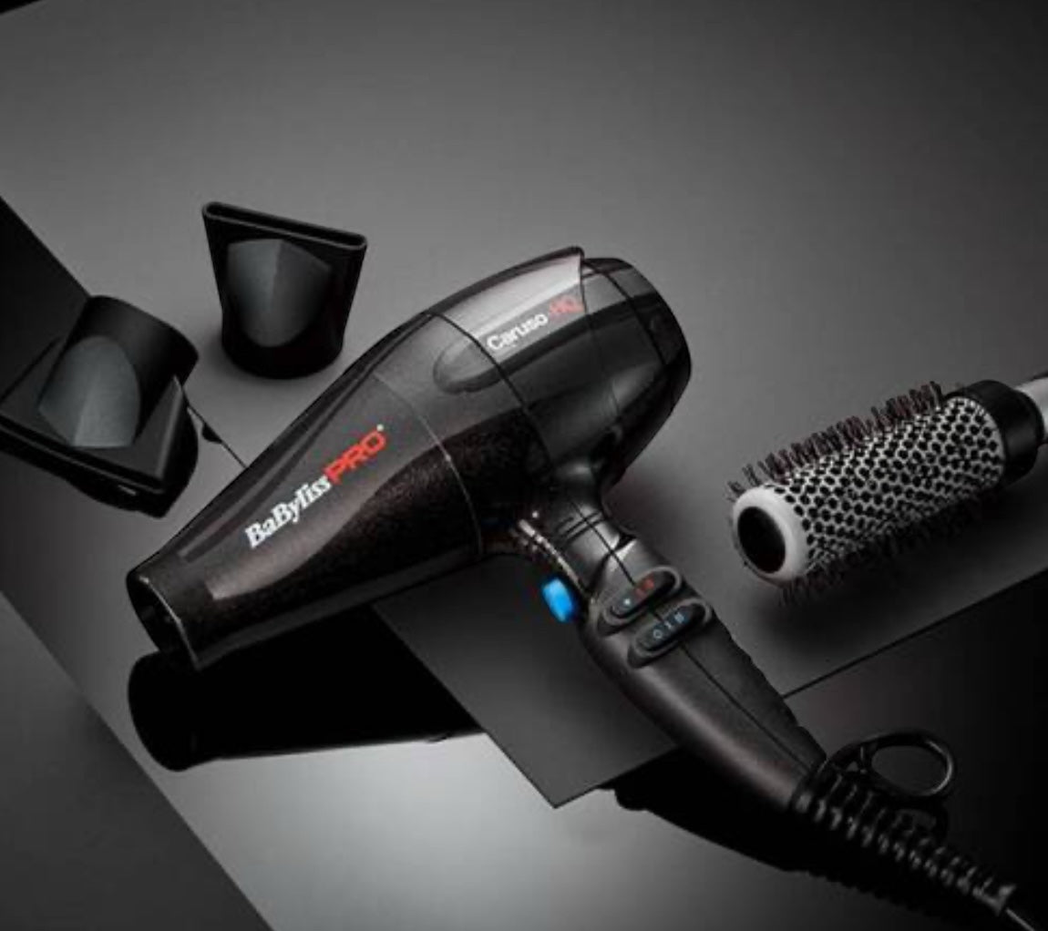 BaByliss PRO Caruso-HQ 2400W Ionic – Professioneller Haartrockner Made in Italy