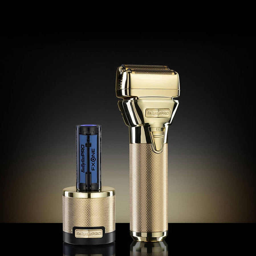 BaByliss PRO FXONE Doppelklingen-Rasierer – Gold Shaver
