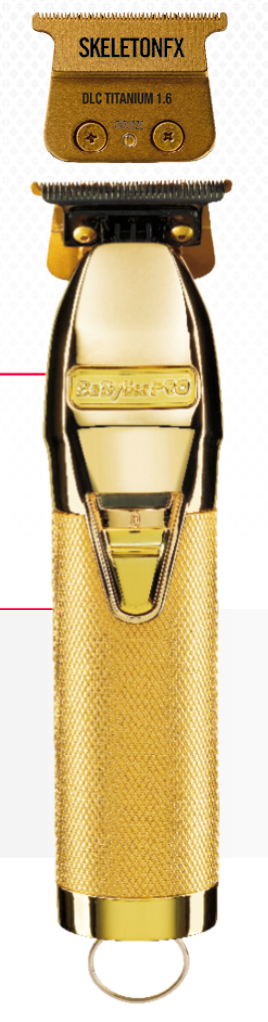 BaByliss PRO Haartrimmer Gold SkeletonFX 4Artists