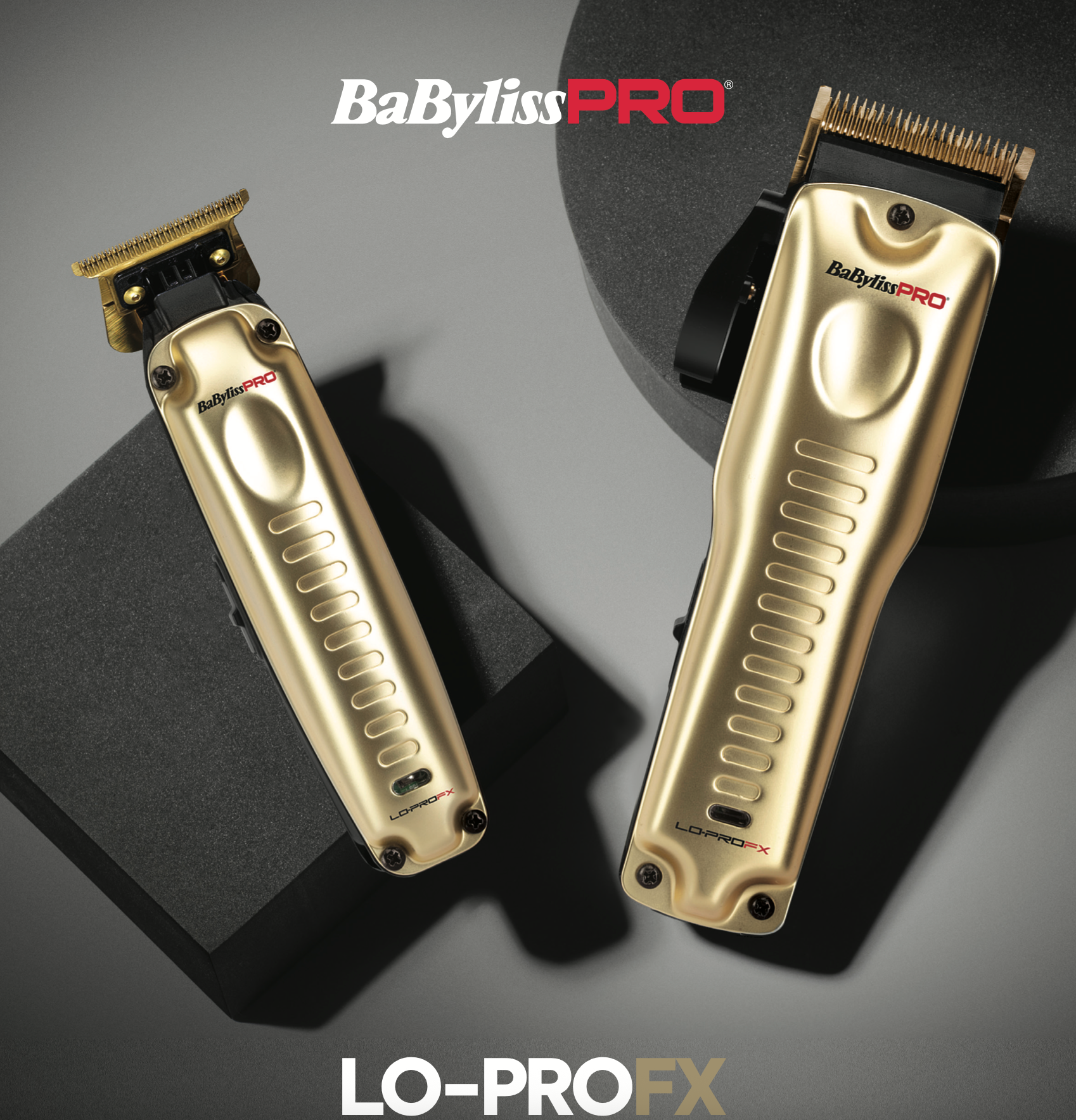 BaByliss PRO Lo-Pro FX726GE Gold Trimmer 4Artists