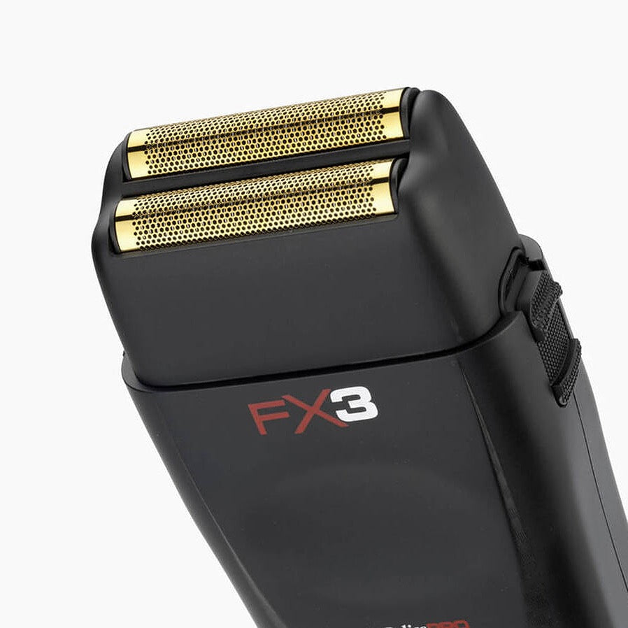 BaByliss PRO X3 4Artists Doppel Folienrasierer – Black Shaver
