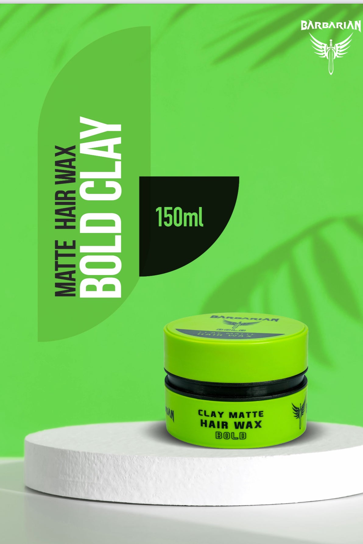 Barbarian Clay Matte Hair Wax – 150ml 