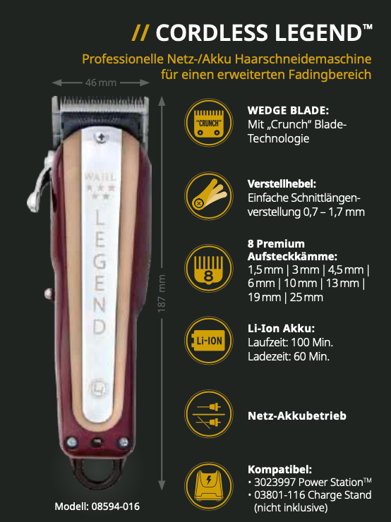 Wahl Cordless Legend