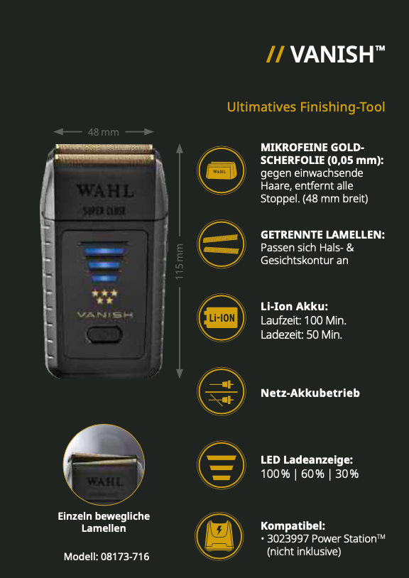 Wahl Vanish