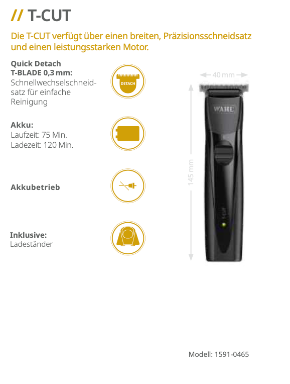 Wahl T - Cut