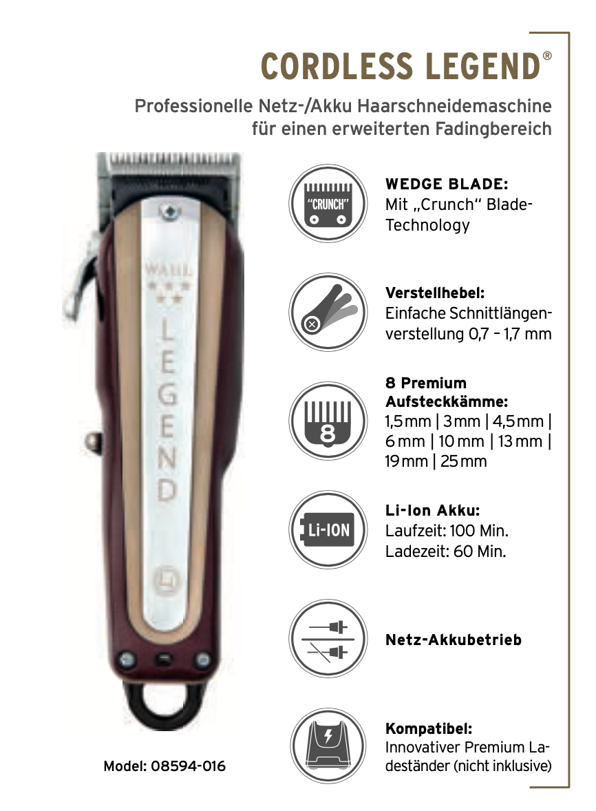 Wahl Cordless Legend