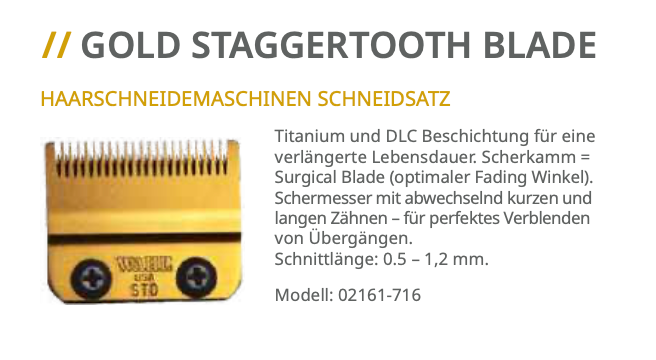 Wahl Haarschneidemaschinen Schneidsatz - Scherkopf  Ersatzteile