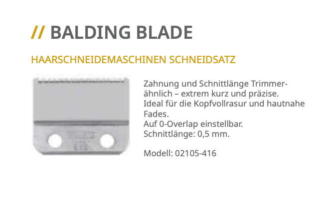 Wahl Haarschneidemaschinen Schneidsatz - Scherkopf  Ersatzteile