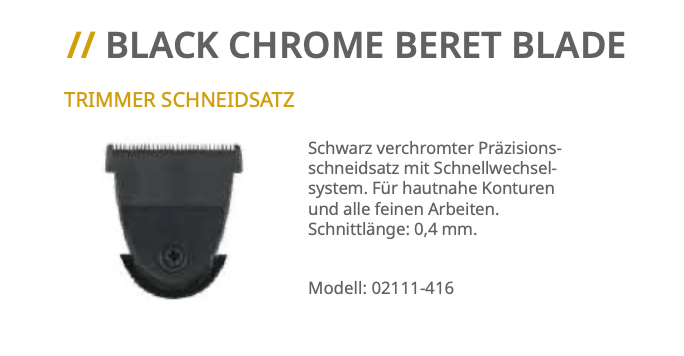 Wahl Haarschneidemaschinen Schneidsatz - Scherkopf  Ersatzteile