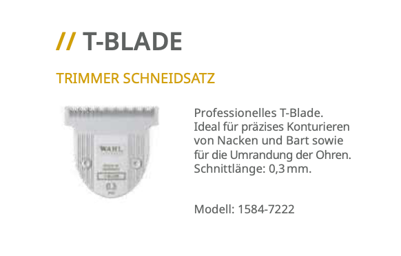 Wahl Haarschneidemaschinen Schneidsatz - Scherkopf  Ersatzteile