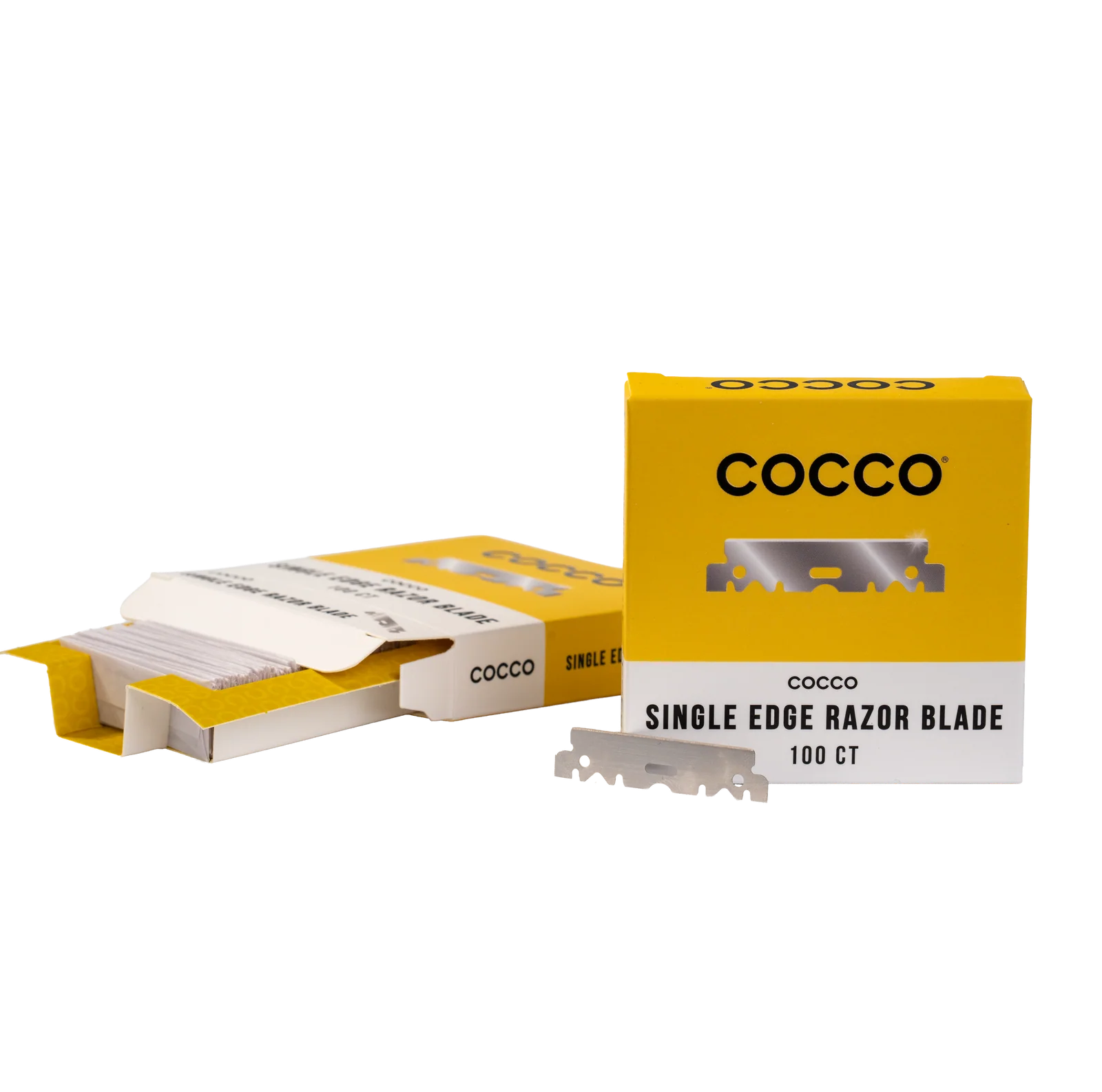 Cocco Single Edge Razor Blades – Profi Barber Rasierklingen