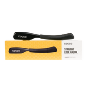Cocco Straight Razor T15 Matte Black – Profi Barber Rasierer
