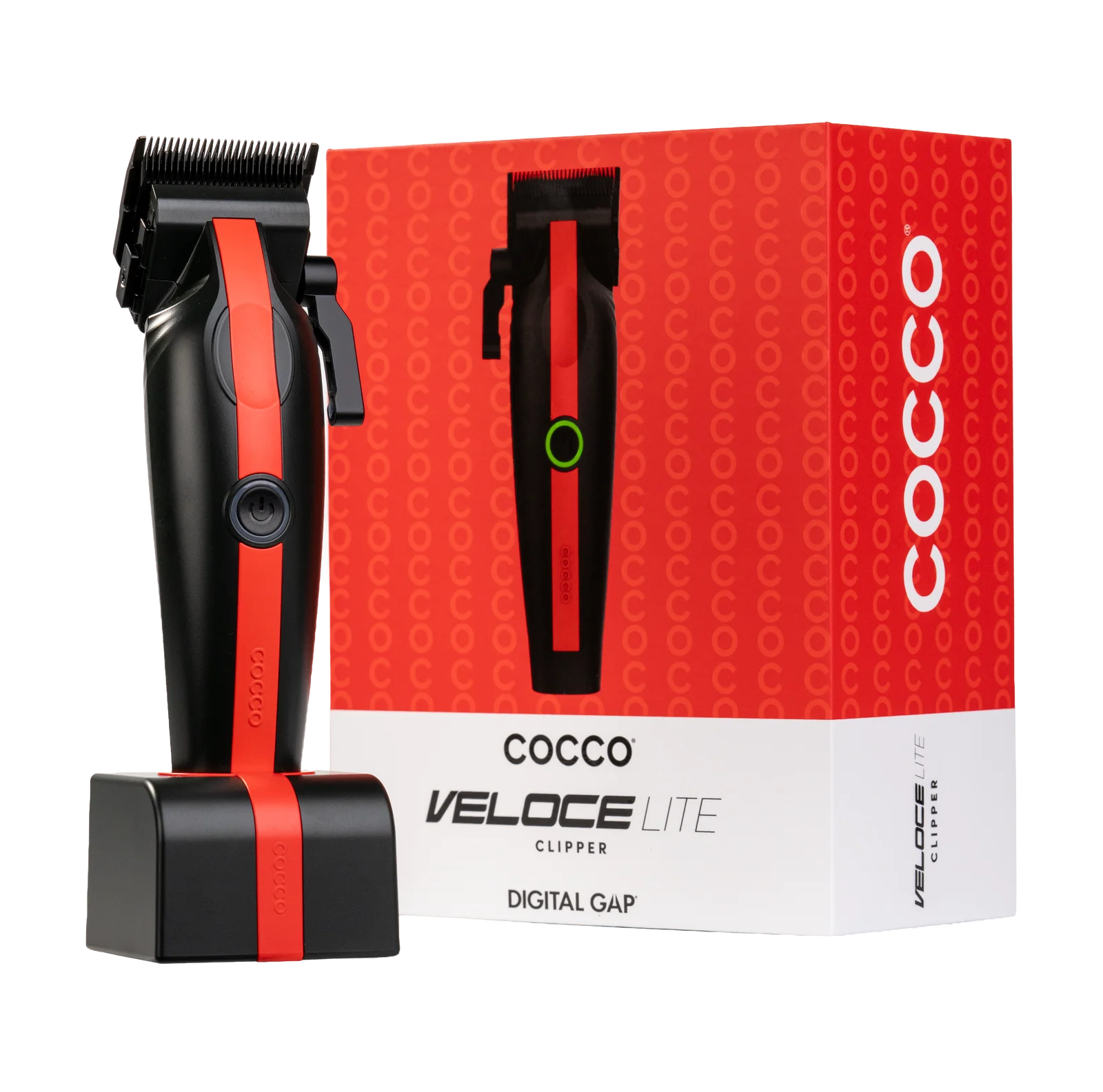 Cocco Veloce Lite Clipper Black/Red Stripe