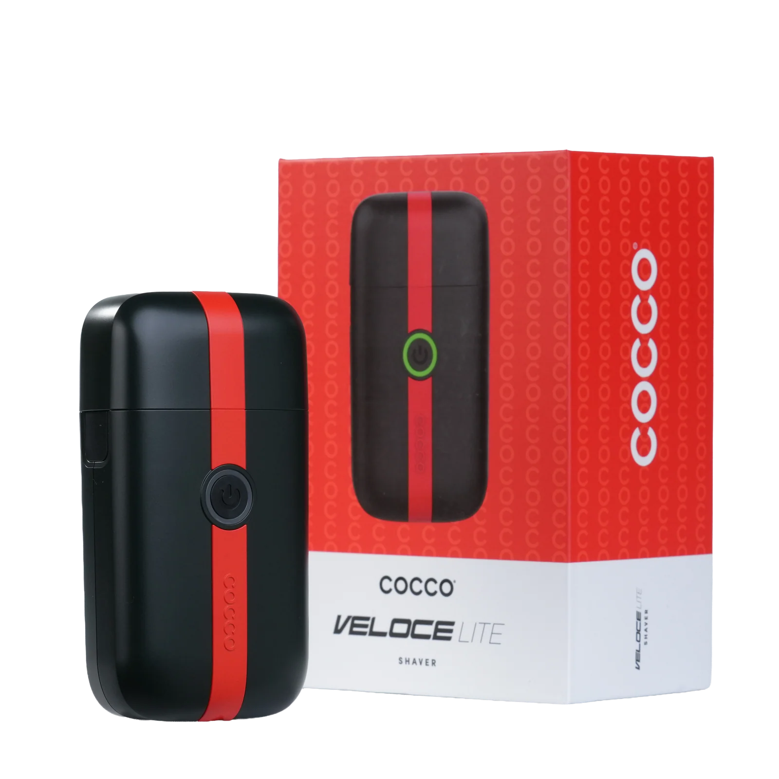 Cocco Veloce Lite Shaver Black/Red Stripe