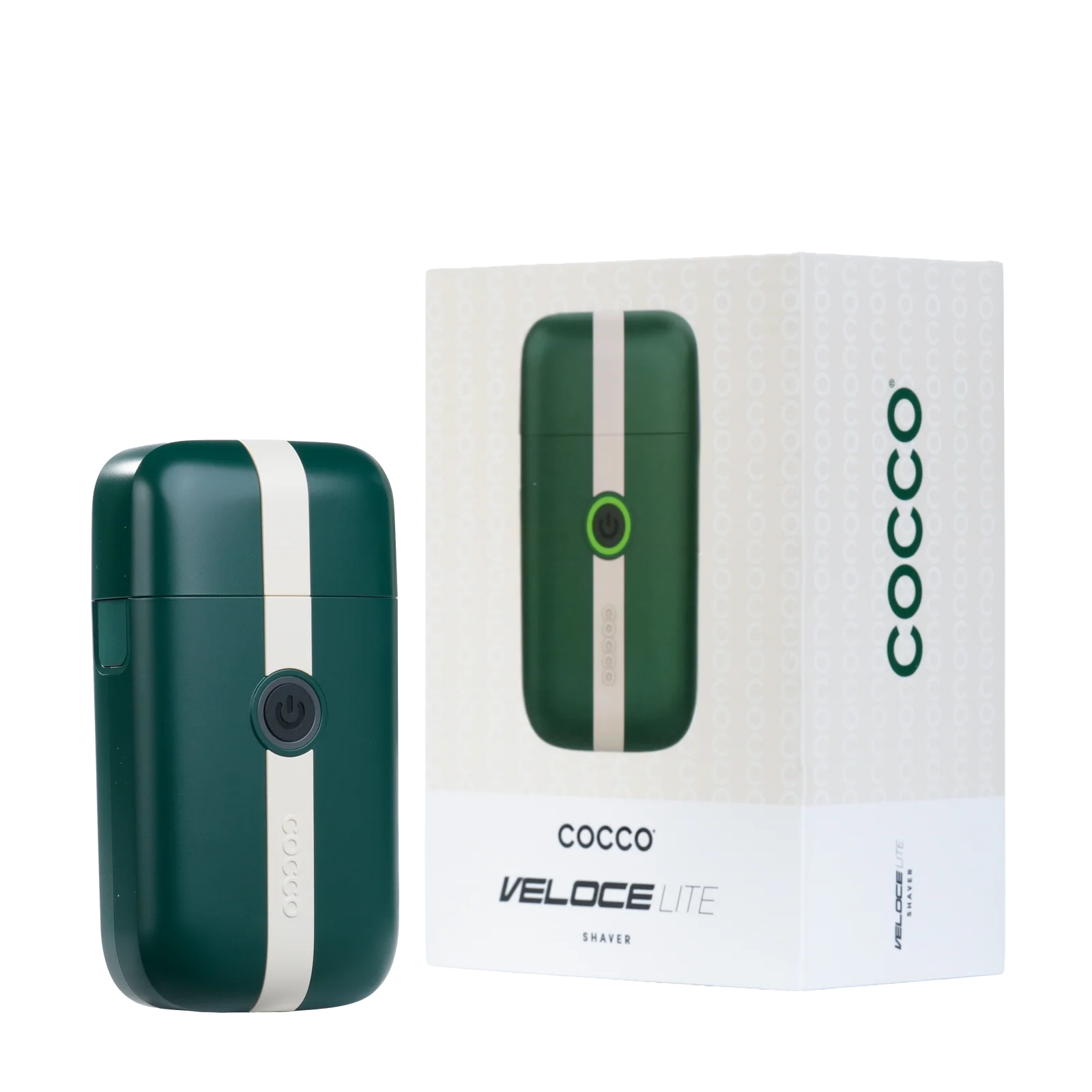 Cocco Veloce Lite Shaver Green/White Stripe