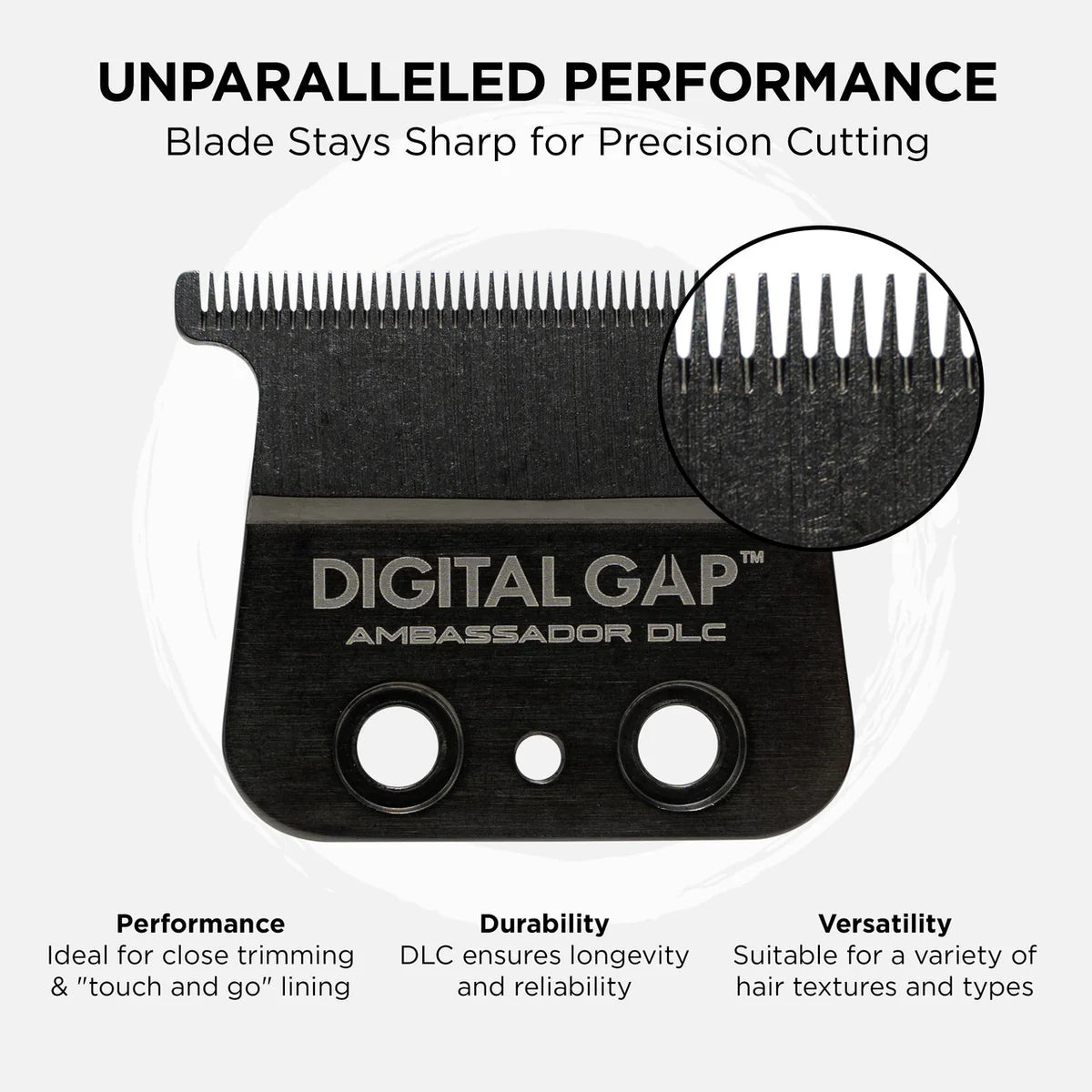 Digital Gap™ Ambassador DLC Trimmer Blade – Profi Klinge