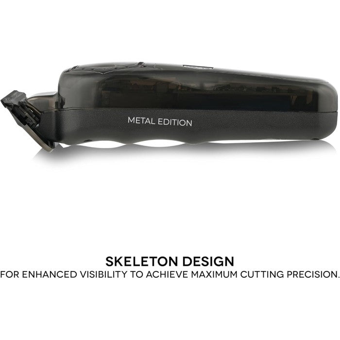 Gamma+ Stylecraft Instinct Metal Edition Trimmer professionelle Konturenmaschine aus Vollmetall für Barber und Friseure