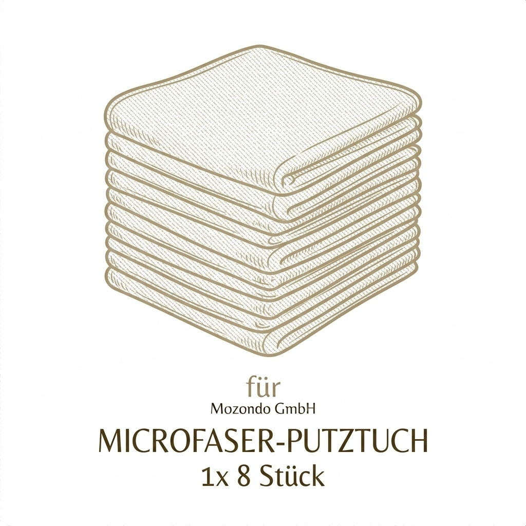 Microfaser Putztuch 1x 8 Stück