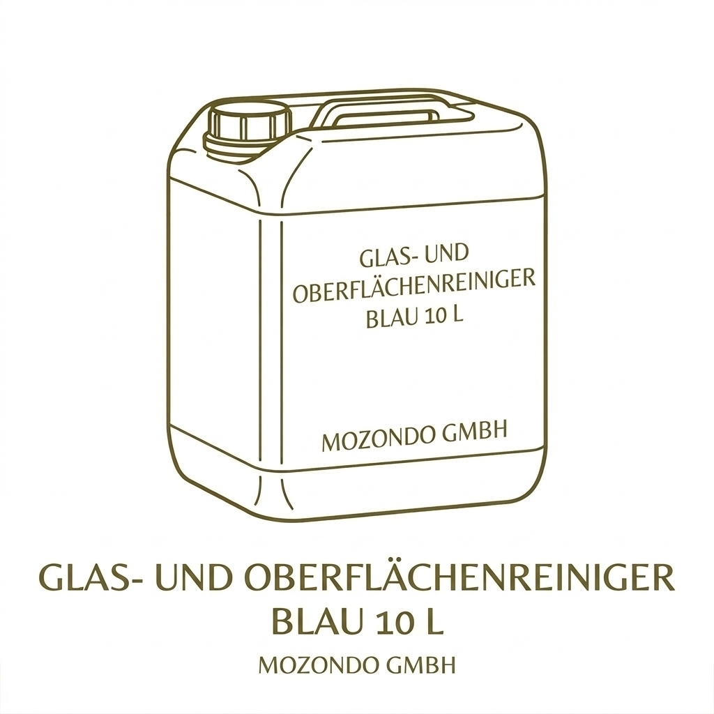 Glas - und Oberflächenreiniger Blau 10 L