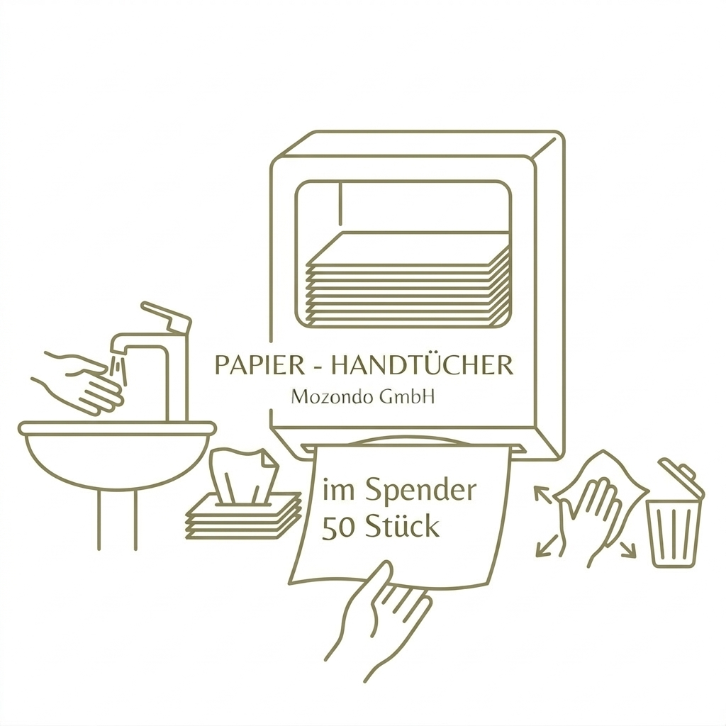 PAPiER - HANDTÜCHER- 1x Karton