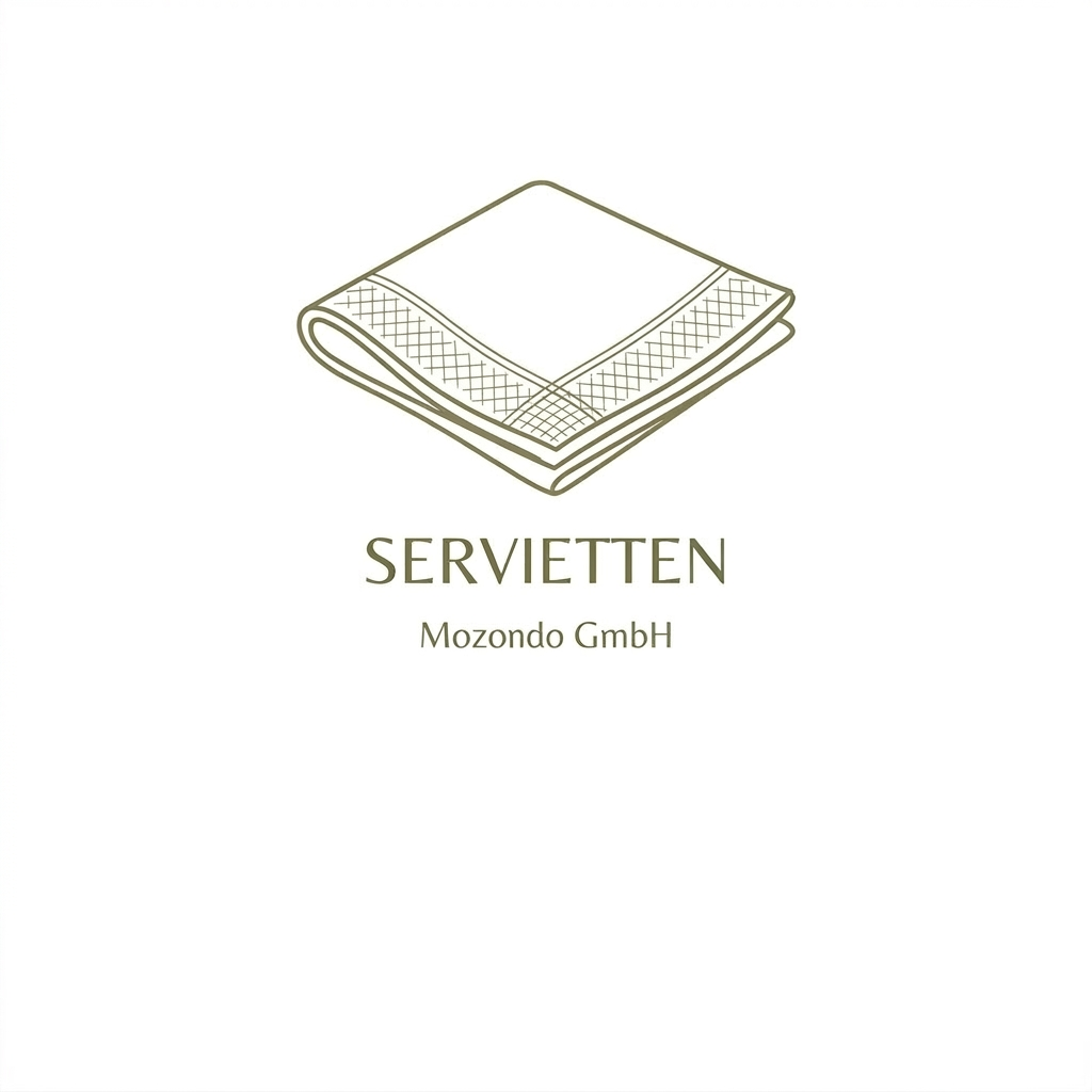 Servietten-  33× 33 cm, 1-lagig, 1/4 Falz