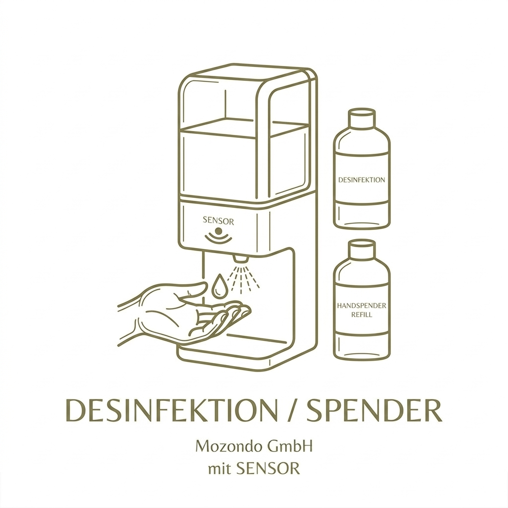 Desinfektion / Spender / mit Sensor