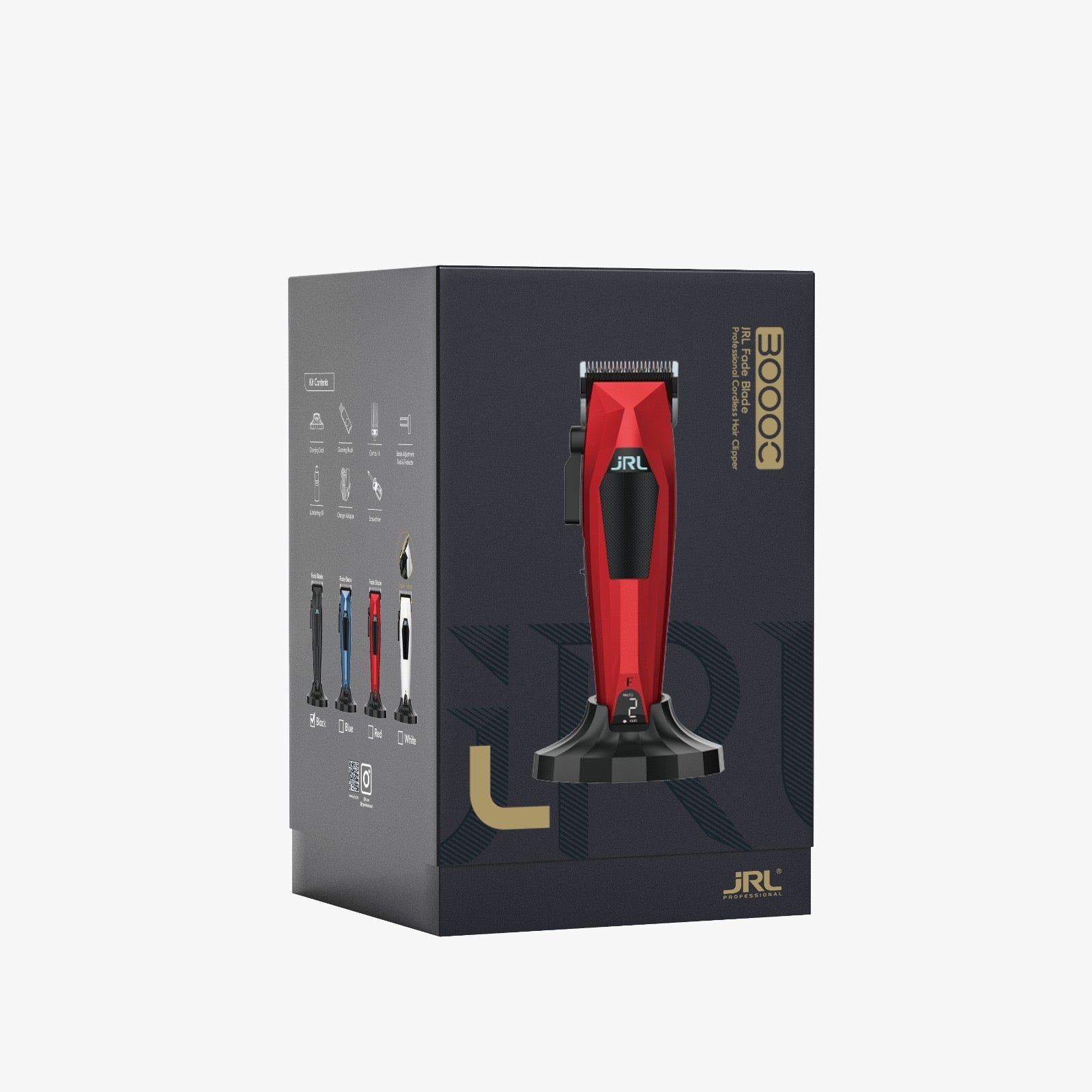JRL 3000CD-F-B RED Fade Blade