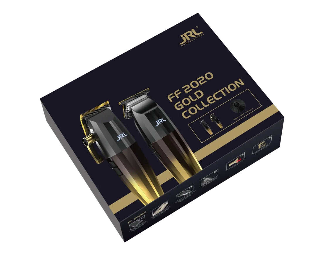 JRL Fresh Fade 2020 Clipper & Trimmer – Limited Gold Collection