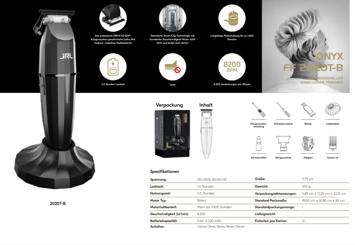 JRL Onyx FF 2020T-B  Trimmer