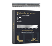 JRL Styling Razor Blades, 10 platinbeschichtete Klingen aus japanischem Edelstahl