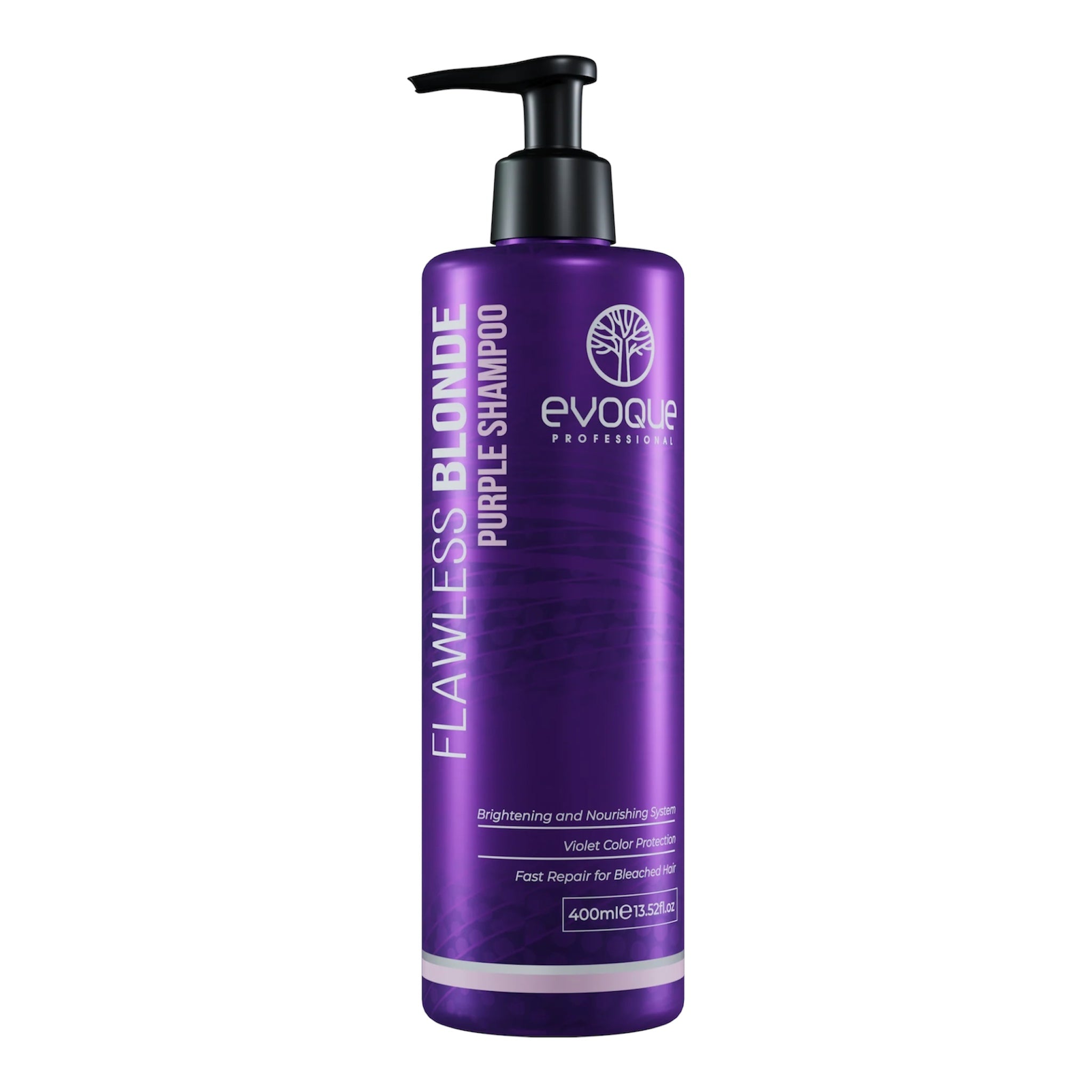 Evoque Purple Shampoo for Blonde, Silver and Platinum Hair, 400ml