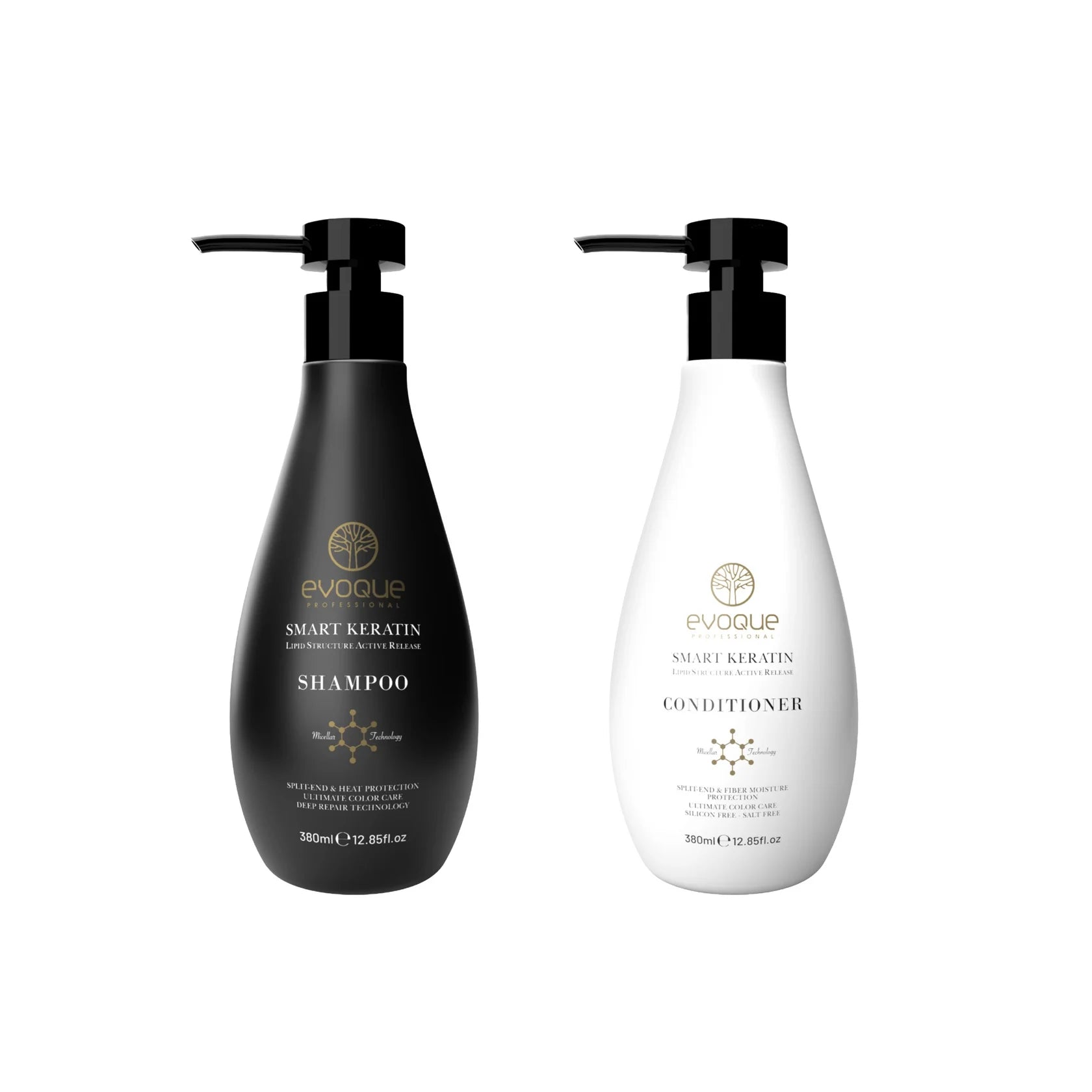 Evoque Smart Keratin Shampoo und Conditioner 380ml