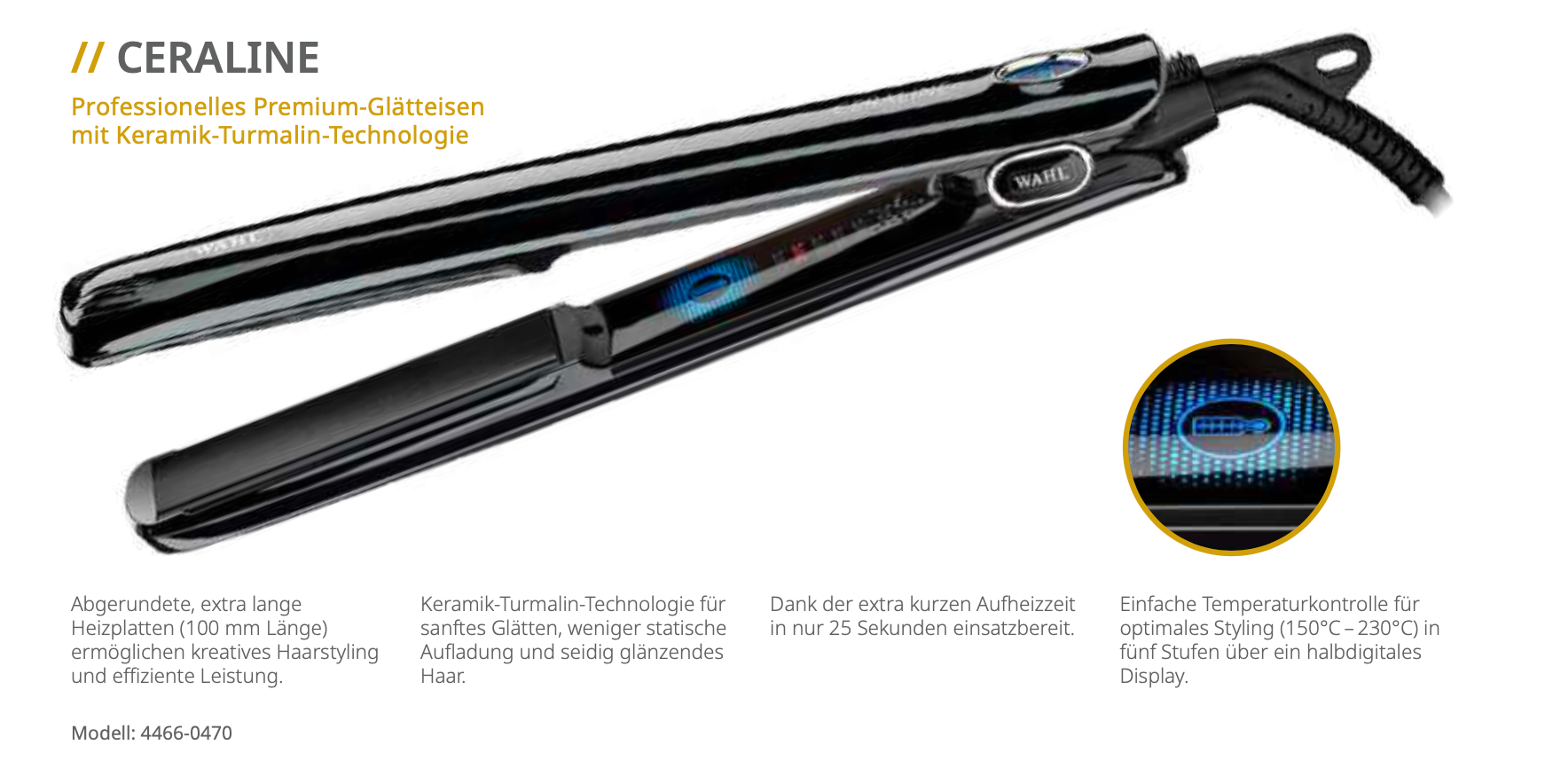 Wahl Ceraline Glätteisen