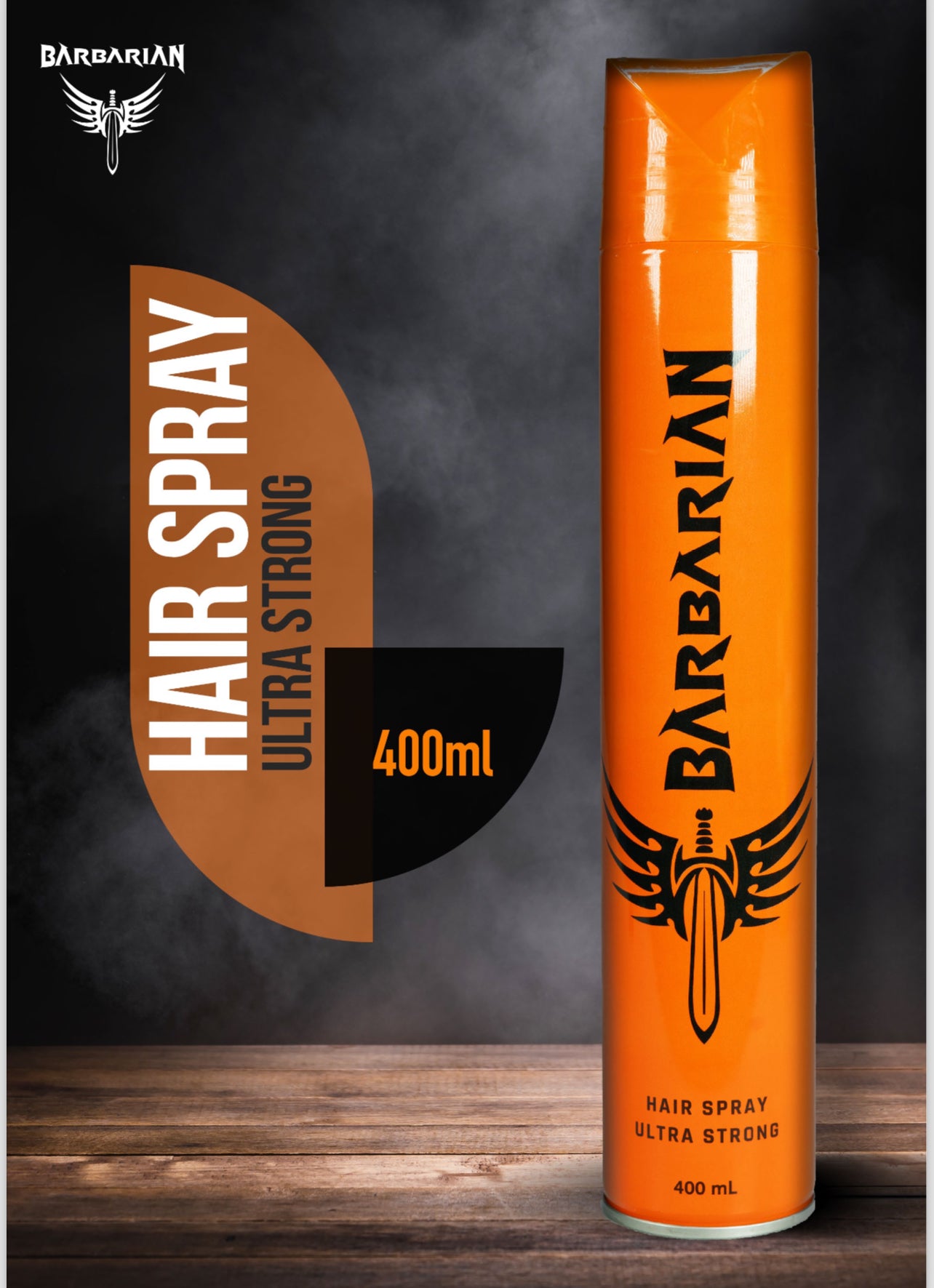 Barbarian Hair Spray Ultra Strong 400ml