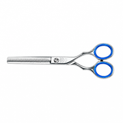 Kiepe Professional Effilierschere 2431 mit blauen Fingerringeinsätzen 