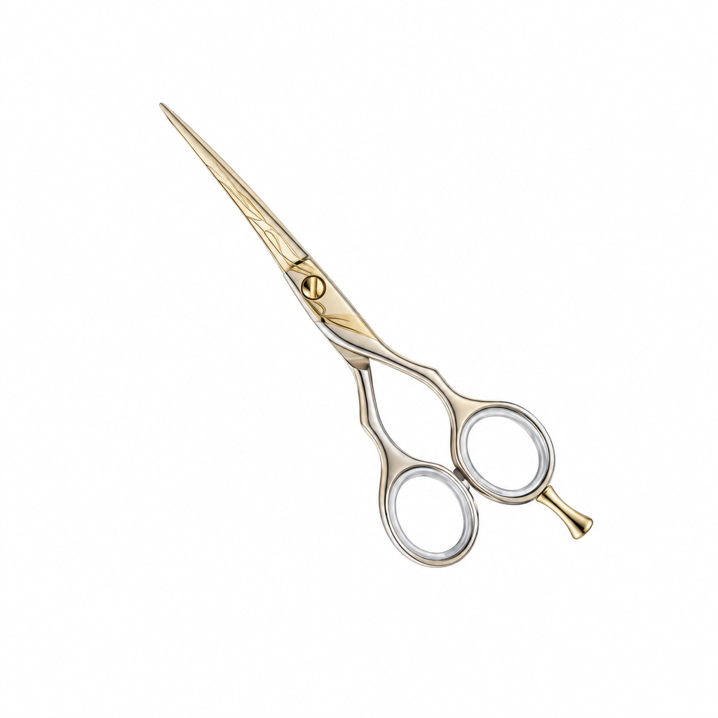 Kiepe Professional Haarschere 2451 mit goldfarbenen Akzenten 