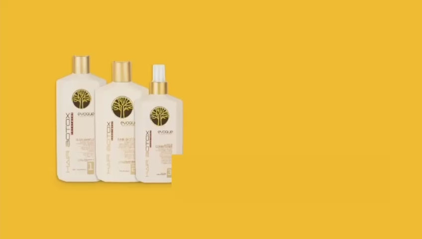 Video laden: Evoque Hair Botox After Treatment Shampoo