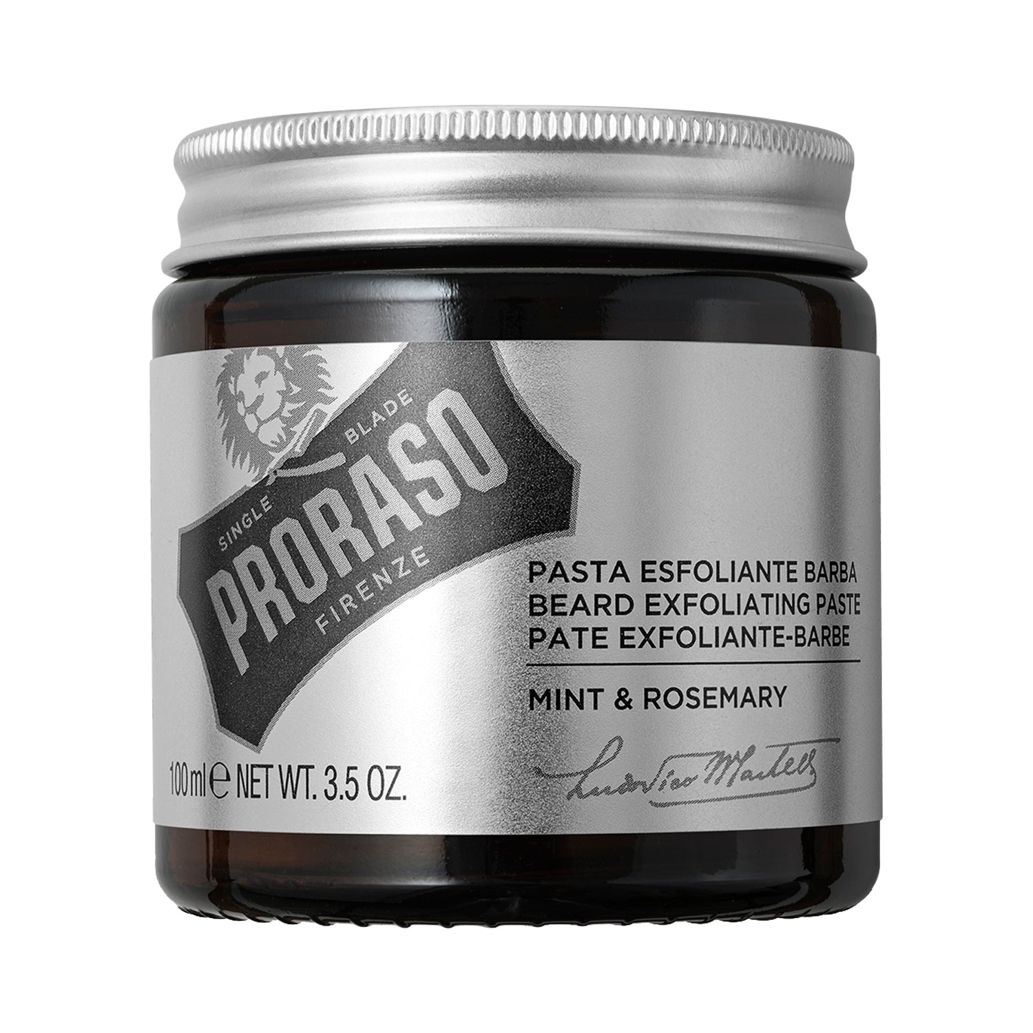 Proraso  SINGLE BLADE Bartpeeling, Mint & Rosemary, 100 ml