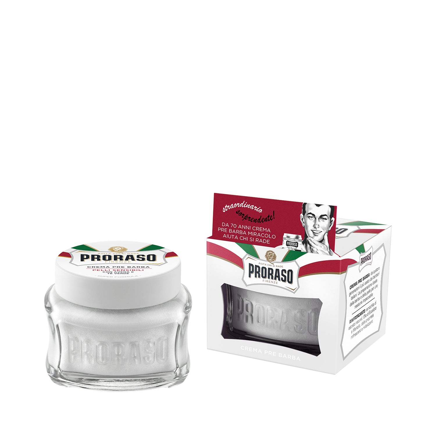 Proraso  WHITE - Pre Shave Creme Sensitive 100ml