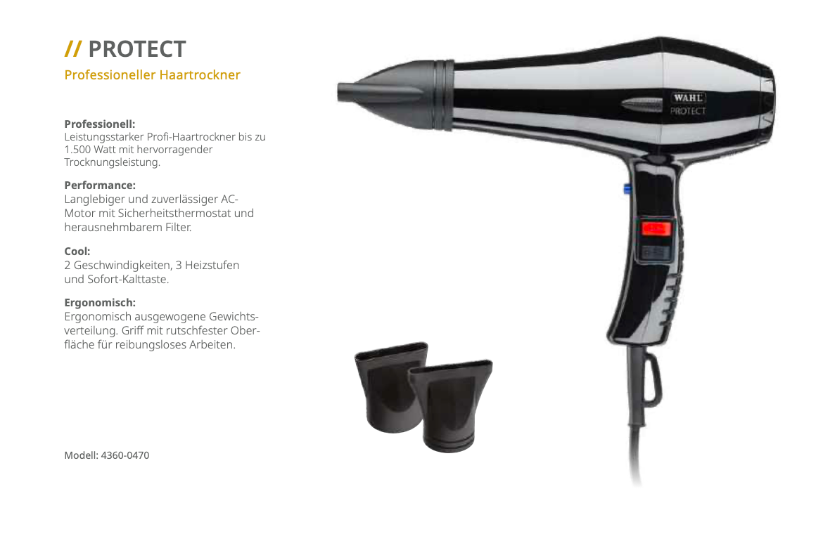 Wahl Protect Haartrockner