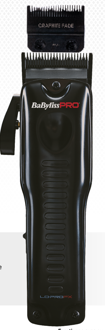 BaByliss Pro Haarschneider LO-PROFX BLACK