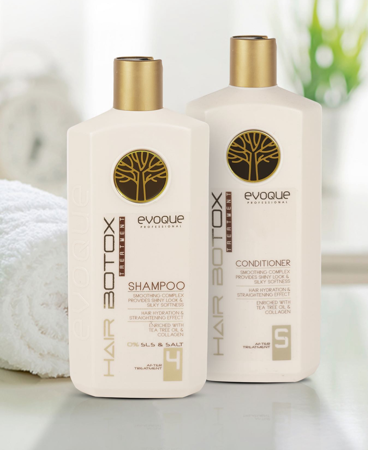 EVOQUE HAIR BOTOX SHAMPOO  UND CONDITIONER SET